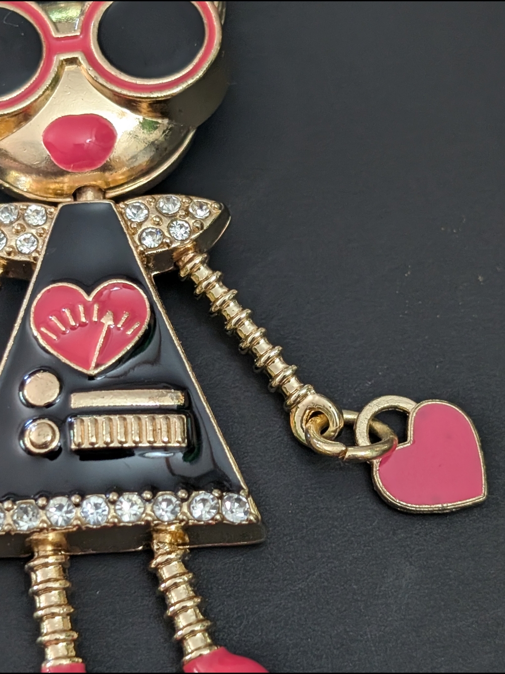 Robot Popstar Style Keychain Purse Charm 5 - 2026 - Picture 3 of 4